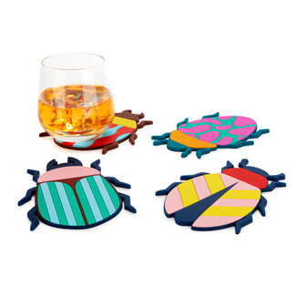 Balvi Coasters The Beetles set van vier