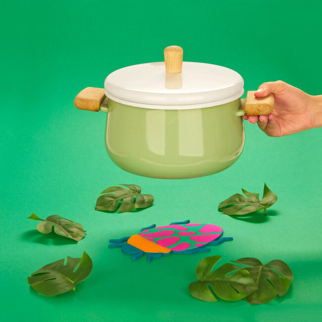 Balvi Pan onderzetter The Beetles oranje | Kever | Insect