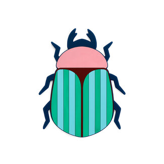 Balvi Trivet The Beetles pink