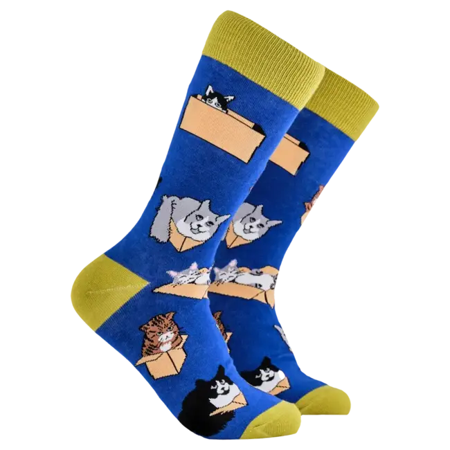 Sok Purrfect Fit  blue 37-42