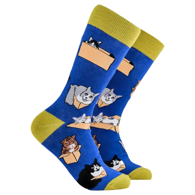 Sok Purrfect Fit  blue 43-46