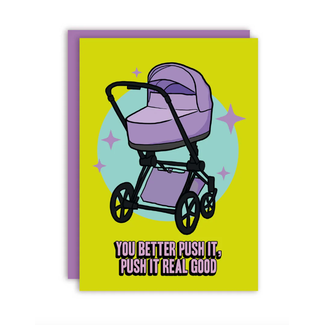 Studio Soph You better push it card