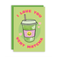 Studio Soph I love you very matcha card