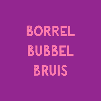 Tegel Borrel bubbel bruis