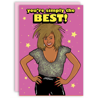 Studio Soph You're simply the best card