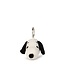 Snoopy Hoofd Corduroy Cream | Sleutelhanger | Knuffel | Pluche