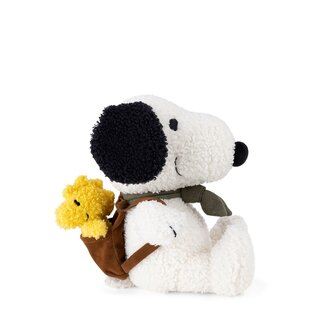 Bon Ton Toys Snoopy with Woodstock in Backpack - 20 cm | Knuffel | Pluche