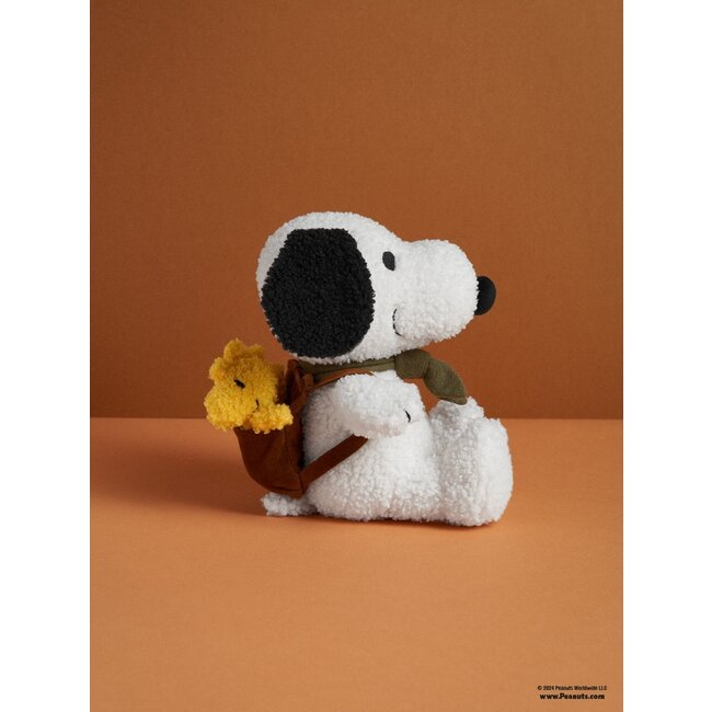 Bon Ton Toys Snoopy with Woodstock in Backpack - 20 cm | Pluche | Knuffel