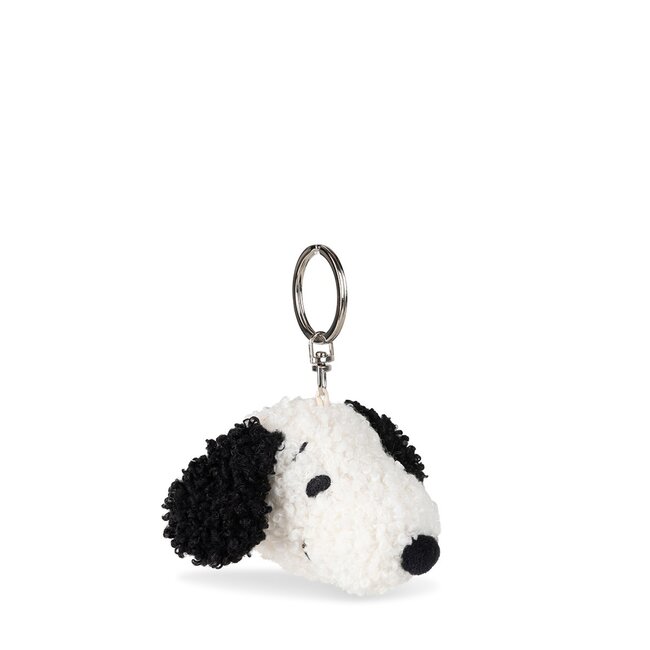 Snoopy Hoofd Terry Cream | Sleutelhanger | Knuffel | Pluche