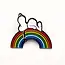 Peanuts Pin Good Vibes Rainbow | Snoopy