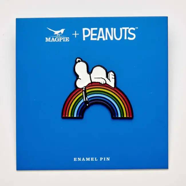 Peanuts Pin Good Vibes Rainbow | Snoopy