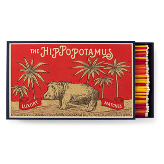 Lucifers in grote doos Hippopotamus