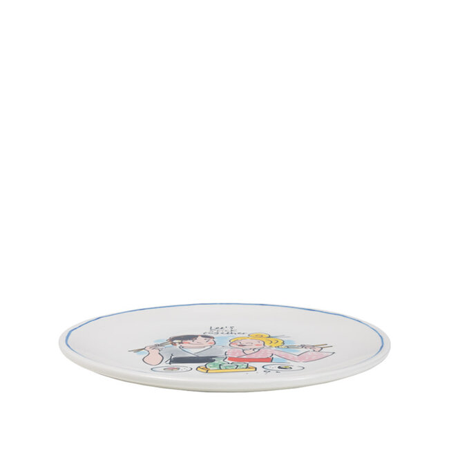 BLOND AMSTERDAM SUSHI bord  Stick Together 22cm