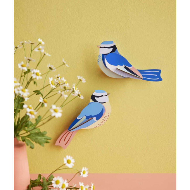 Studio ROOF Garden Bird - Blue Tits