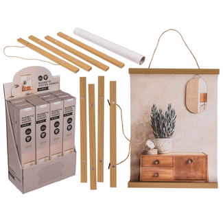 Magnetische houten poster hanger- 30cm | Poster latjes