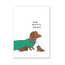 Eatmielies Kaart Omg you're a parent | Teckel | Dog | Tweeling