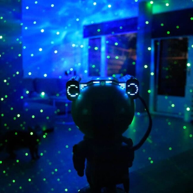 mikamax Astronaut Star Projector | Sterrenprojector | Universe | Melkweg | Heelal | Sterrenstelsel | Sterrenhemel muur