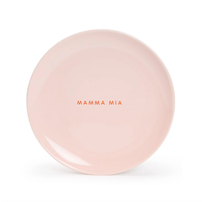 Vondels Breakfast plate Mamma Mia pink ø22cm