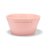 Vondels Ceramic bowl BUON APPETITO pink H7cm