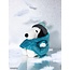 Snoopy Teddy Cream met gewatteerd jasje- 20 cm