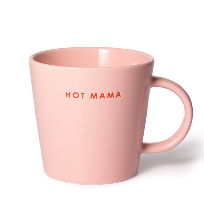 Vondels Theekop Hot Mama pink 350ml | Moeder | Thee mok | Koffie beker