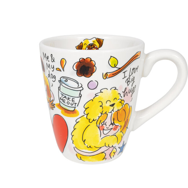 BLOND AMSTERDAM HUG Mug Dog | Koffiemok en thee beker | Blond Amsterdam