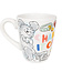BLOND AMSTERDAM HUG Mug Dog | Koffiemok en thee beker | Blond Amsterdam