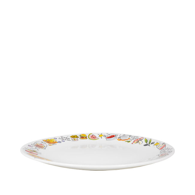 BLOND AMSTERDAM HUG Plate 26cm Magic | Diner bord