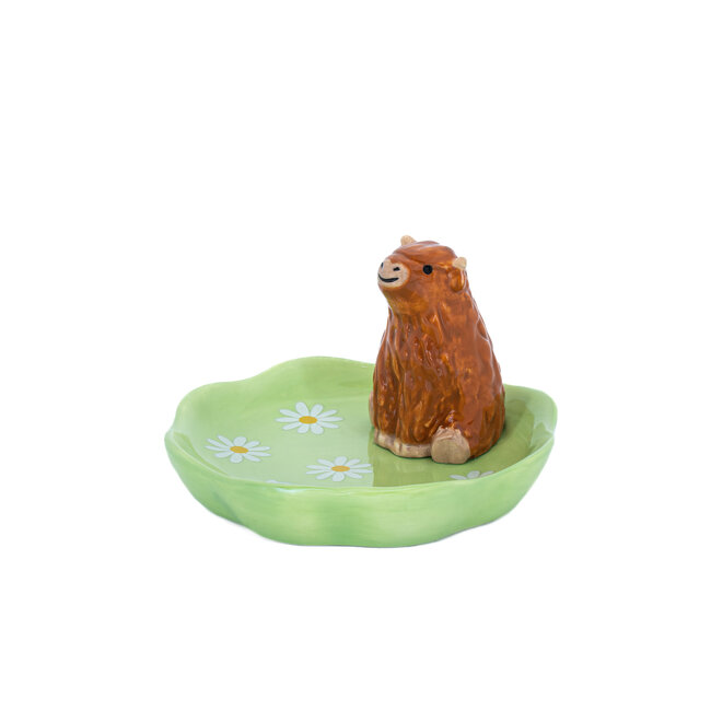 Highland Cow trinket dish | Sieraden schaaltje | Theezakje