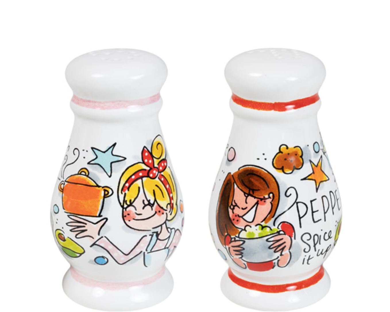 Leuke aparte peper en zoutstelletjes