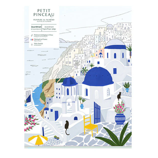 Santorini - Paint by number kit