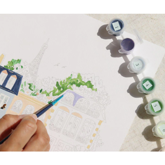 Paris - Paint by number kit