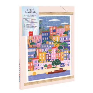 Colorful houses - Diamond painting kit