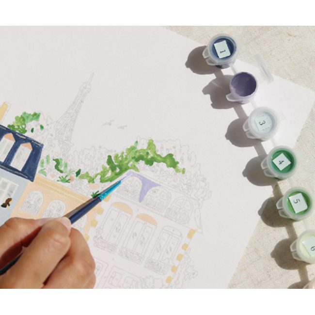 Paris - Paint by number kit