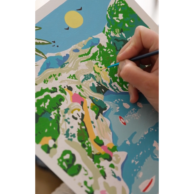 Gorges du verdon - Paint by number kit