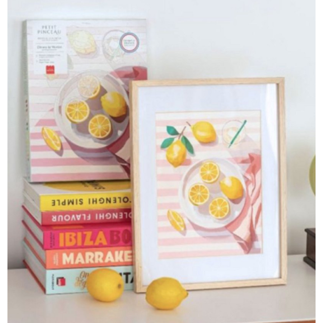 Menton lemons - Paint by number kit