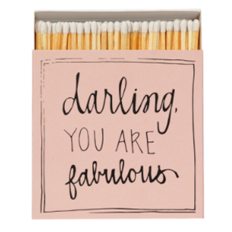 Lucifers in doosje You are fabulous Lucifers in doosje You are fabulous