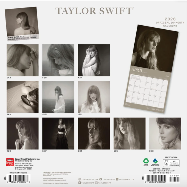 Kalender 26 Taylor Swift