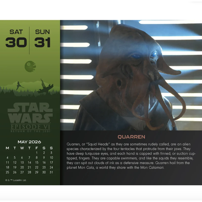 Boxed 26 Star Wars | Kalender
