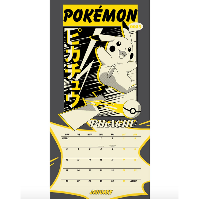 Kalender 26 Pokemon