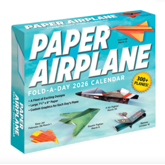 Boxed 26 Act Paper Airplane | Kalender