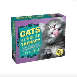 Boxed 26 Cats are cheaper than therapy | Kalender Boxed 26 Cats are cheaper than therapy | Kalender