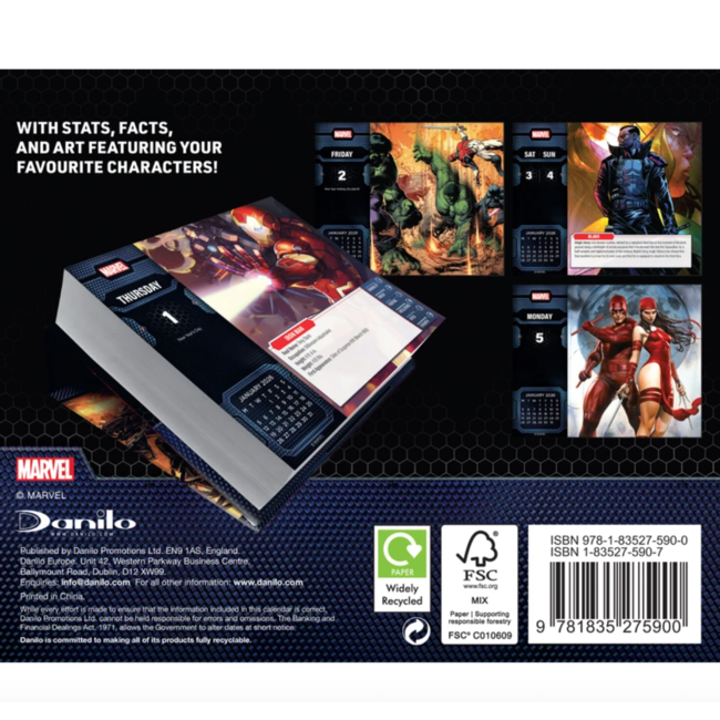 Boxed 26 Marvel | Kalender
