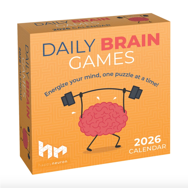 Boxed 26 Daily Brain Games | Kalender