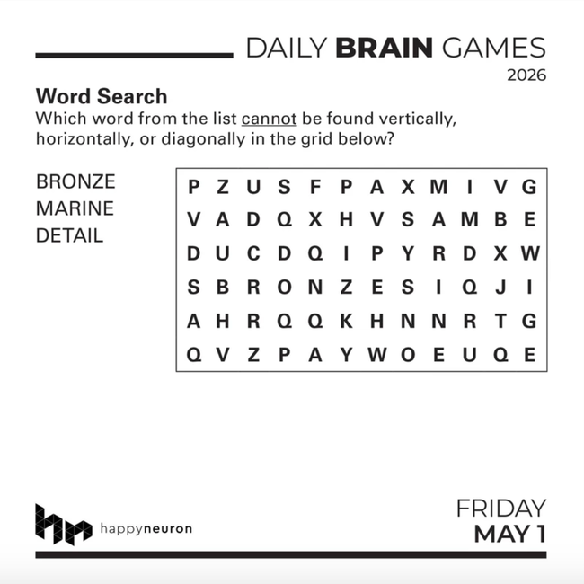 Boxed 26 Daily Brain Games | Kalender