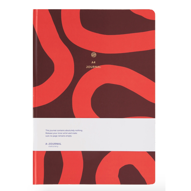 A-Journal Sketchbook A4 Flow Coral