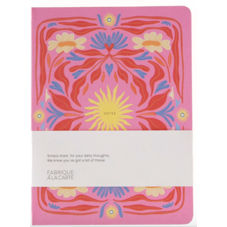 A-Journal Fabrique Notebook - Sun Pink