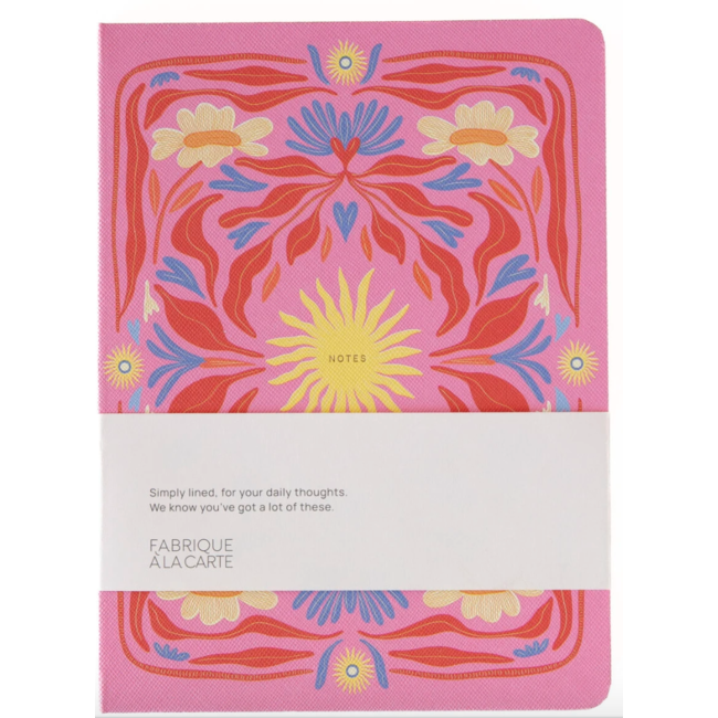 A-Journal Fabrique Notebook - Sun Pink | Notitieboek | Stationery