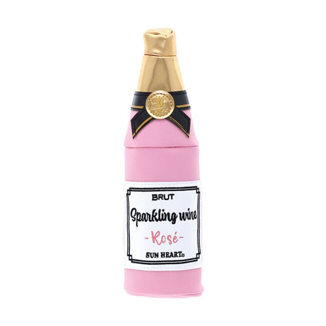 Sparkling Wine pouch | Etui | Make-up tasje | Wijn | Rose