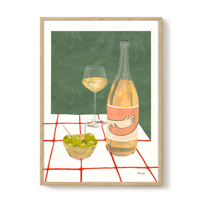 PSTR Studio Laura - Wine hug 30x40cm